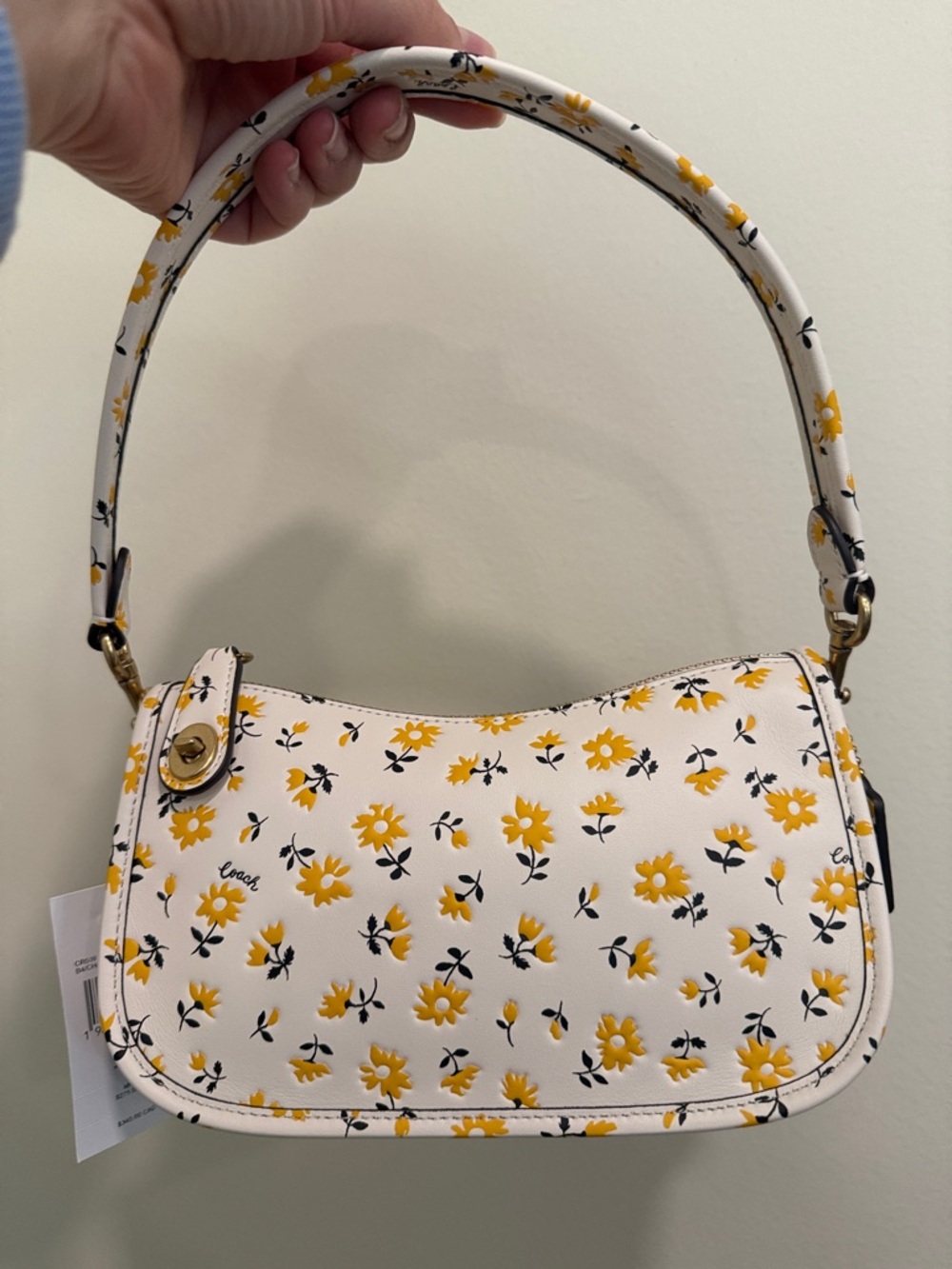 Coach Floral Swinger 20